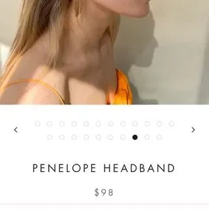 Accessories | Euc Lelet Ny Petite Penelope Headband In Sky  display picture 1